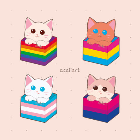 LGBTQ cats 1 LGBTQ cats 1