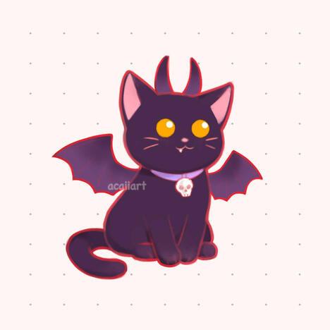 Devil kitty