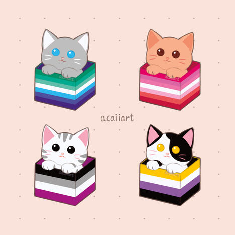 LGBTQ cats 2 LGBTQ cats 2